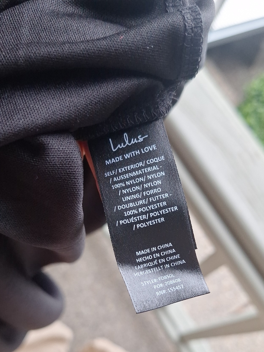 NWT Lulu'a Soiree Blossom Black Floral Embroidered Mermaid Maxi Dress Size Small - Picture 9 of 15